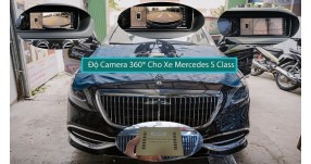 CAMERA 360 ĐỘ CHO XE MERCEDES S450