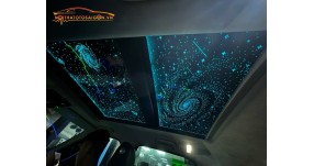 Range Rover Vogue dán phim cách nhiệt trần sao Ambientlight