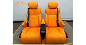 Đổi màu nội thất, ghế Limousine độ MBS thương gia cho Land Rover