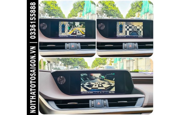 ĐỘ CAMERA 360  CHO XE LEXUS IS250