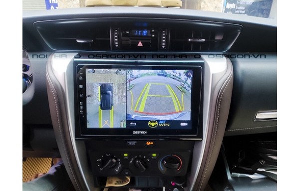 GẮN CAMERA 360 ĐỘ CHO XE FORTUNER