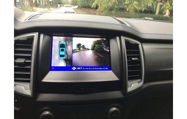 LẮP ĐẶT CAMERA 360 ĐỘ DCT CHO XE BÁN TẢI
