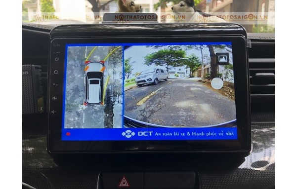 ĐỘ CAMERA 360 DCT CHO XE SUZUKI XL7