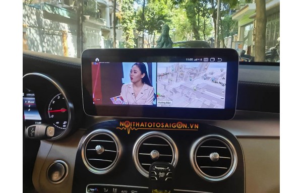 màn hình android xe Mercedes GLC 250
