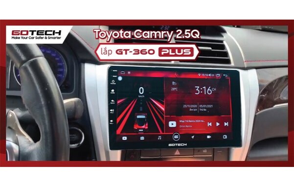 Màn Hình Ô Tô Thông Minh GOTECH GT360 Plus