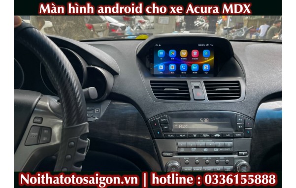 Thiết bị màn hình android cho xe Acura MDX