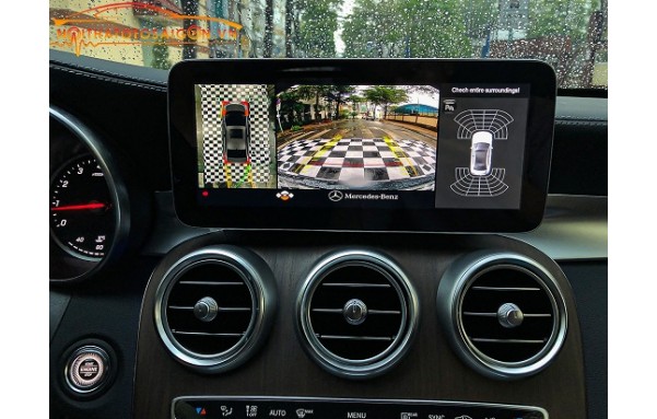 GẮN CAMERA 360 ĐỘ CHO XE MERCEDES 