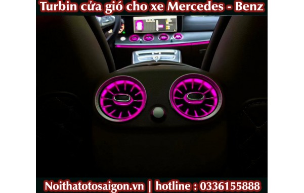 Turbine cửa gió led cho mercedes