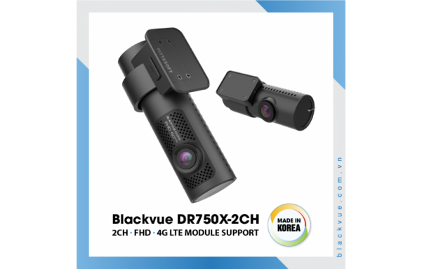 Camera hành trình ô tô cao cấp Blackvue DR750X-2CH