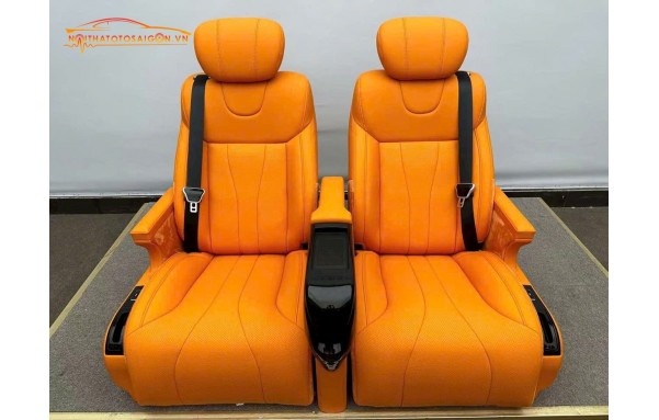 Đổi màu nội thất, ghế Limousine độ MBS thương gia cho Land Rover