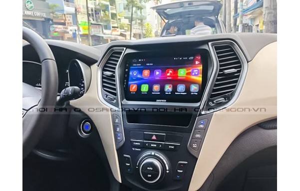 MÀN HÌNH DVD ZESTECH CHO XE HYUNDAI SANTAFE 
