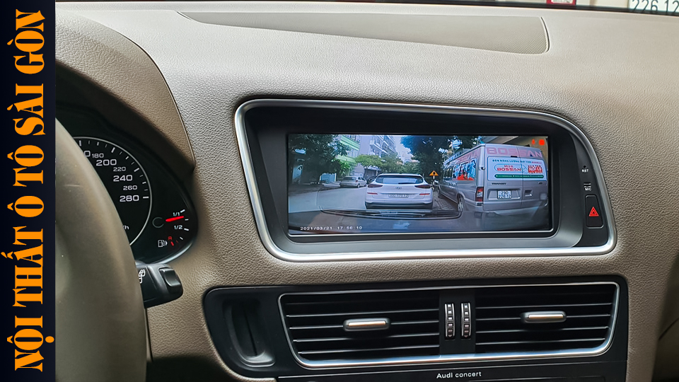 màn hình android cho xe audi q5