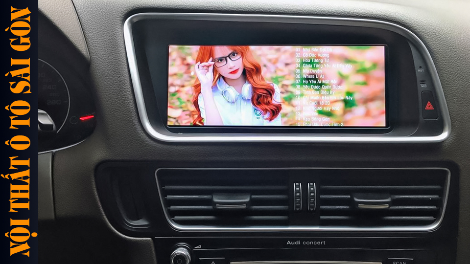 màn hình android xe audi q5