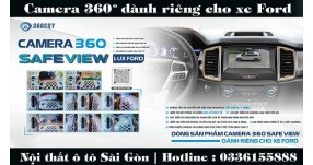 Camera 360 3D Safeview Lux dành riêng cho các dòng xe Ford
